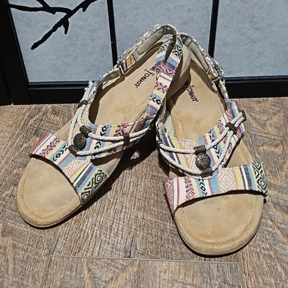 Minnetonka Boho Sandals Size 12